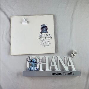 NEW Disney stitch decor set